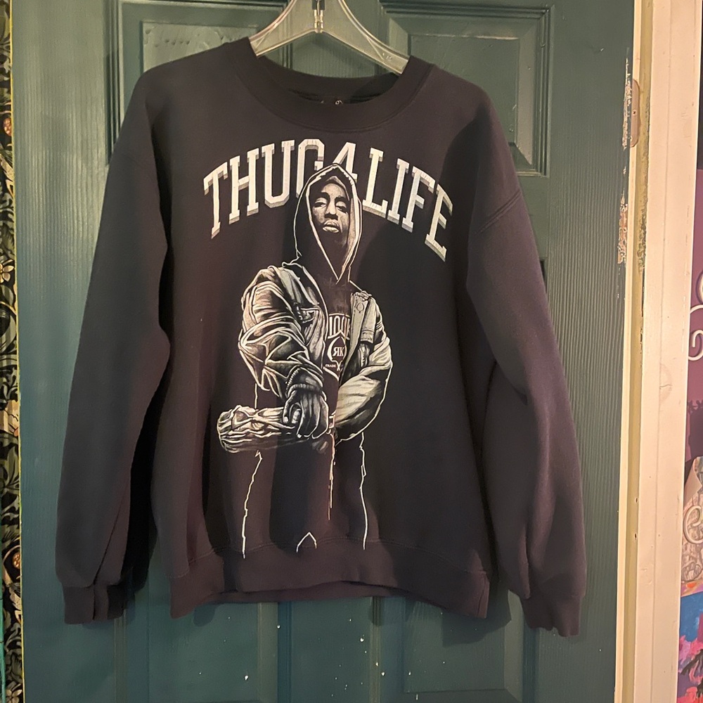 THUG 4 LIFE X ROOK TUPAC SWEATSHIRT